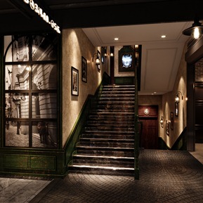 美式 走廊 电影院走廊