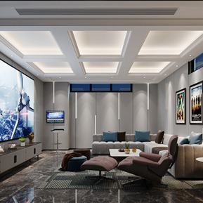 现代 影音室 影视厅