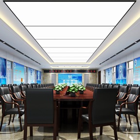 现代 会议室 会议桌椅