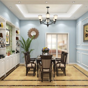 美式 餐厅 客餐厅