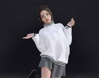 现代 女人 女生