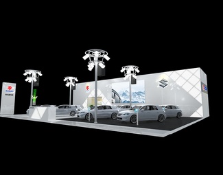 现代展示大厅