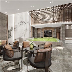 新中式 售楼处 售楼营销中心