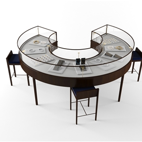 现代 珠宝柜 珠宝柜台