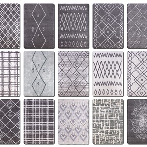 现代 方形地毯 地毯