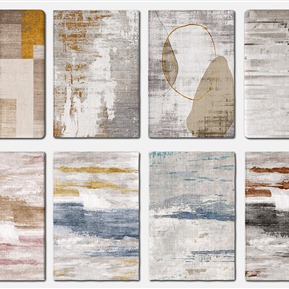 现代 方形地毯 地毯