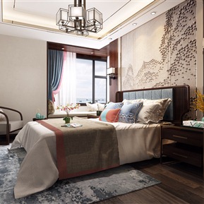新中式 卧室