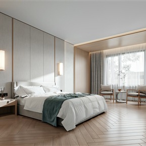 新中式 客房 会所客房