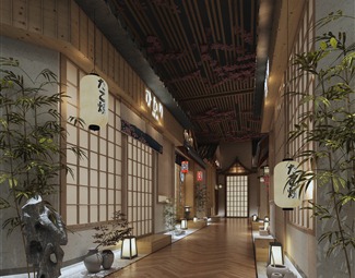 日式 过道