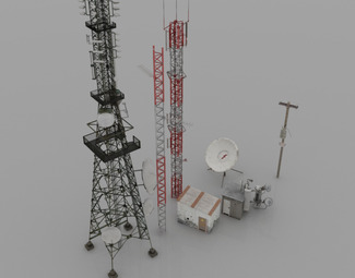 现代电视信号塔