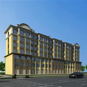 欧式 商业楼 商业住宅