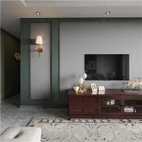 美式 客餐厅 客餐厅全景