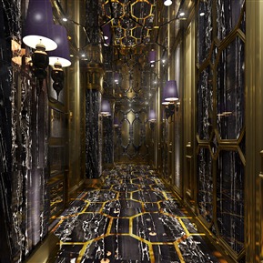 欧式 过道 会所过道走廊