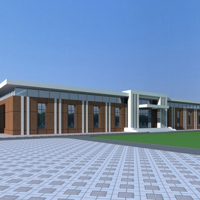 现代 体育馆建筑 体育馆