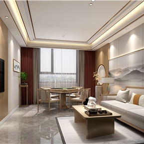 新中式 棋牌室 茶楼棋牌室