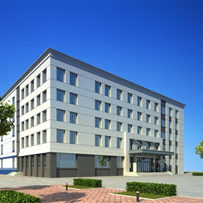 现代 办公楼 办公楼宿舍楼