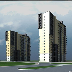 现代 住宅楼 住宅