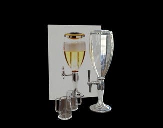 现代 酒柱 啤酒容器