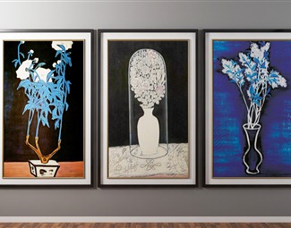 现代 植物画 挂画