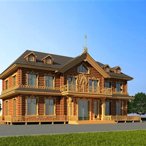 欧式 会所建筑 接待中心会所酒吧