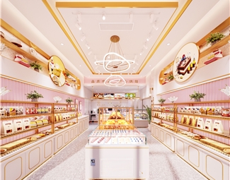 轻奢 面包店 面包蛋糕烘焙店