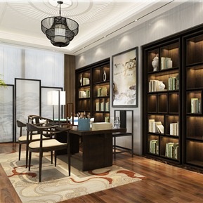 新中式 书房