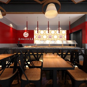 工业LOFT 餐厅 蒸菜馆