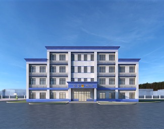 现代派出所建筑