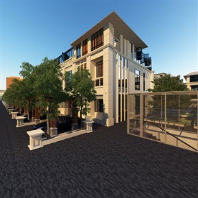 现代 联排别墅 别墅