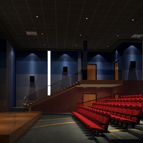 现代 电影院 放映厅 影厅