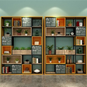 工业LOFT 书架 货柜