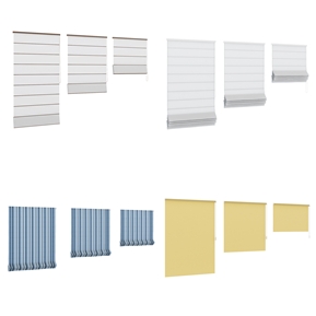 现代 百叶帘 罗马帘