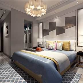 现代 卧室