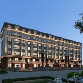 欧式 住宅楼 多层住宅