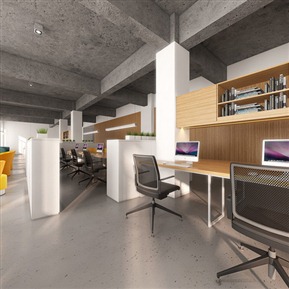工业LOFT 公共办公区 办公室