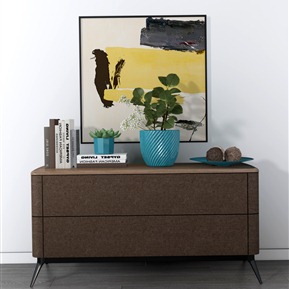 现代 玄关柜 休闲椅 装饰画 茶几 装饰架组合