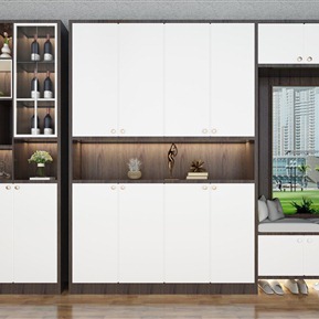 现代 鞋柜 酒柜鞋柜