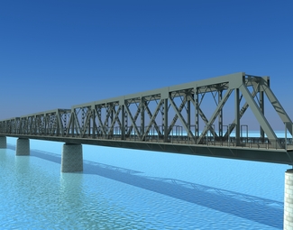 现代水上公路桥