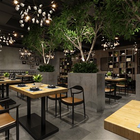 工业LOFT 餐厅 火锅店