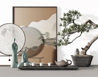 摆件组合