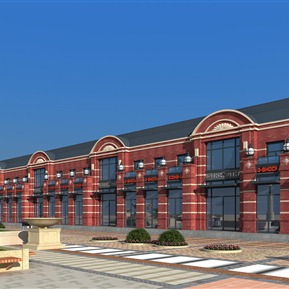 欧式 商业楼 商业