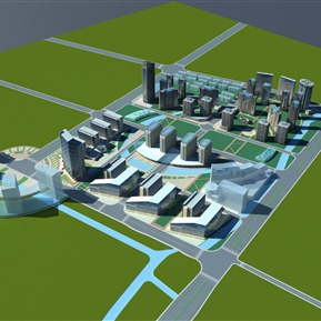 现代 办公楼 商业办公楼