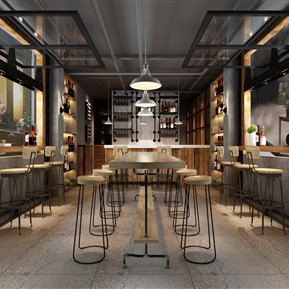 工业LOFT 甜品店 餐饮甜品店