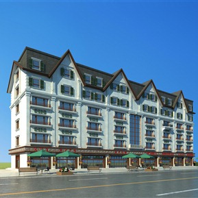 民族风 办公楼 商业办公楼