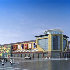 现代 商业楼 商场