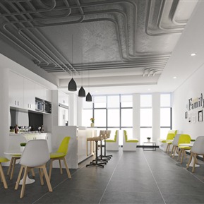 北欧 茶水间 茶歇区