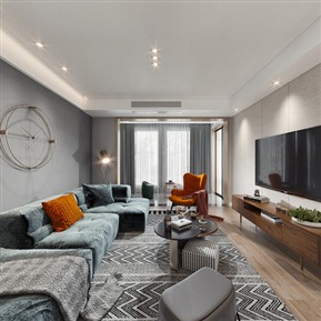 北欧 客餐厅 客厅餐厅