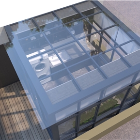 现代 阳光房 阳光房洗衣服