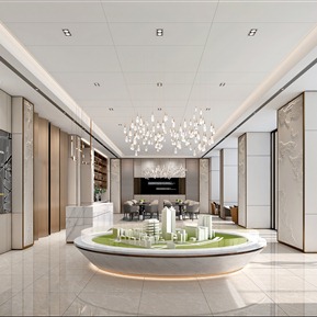 现代 售楼处 售楼部