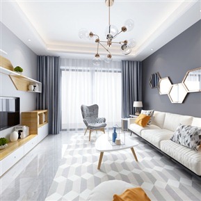 北欧 客餐厅 全景